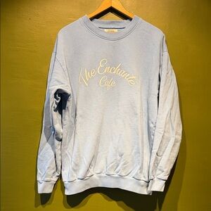 Enchante Cafe Light Blue Sweatshirt